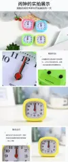 Alarm Clock 611#, direct sales from Yiwu factory, product size 7.5cm Application Scenario